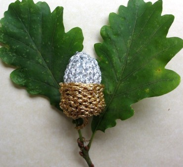 Knitted Acorn